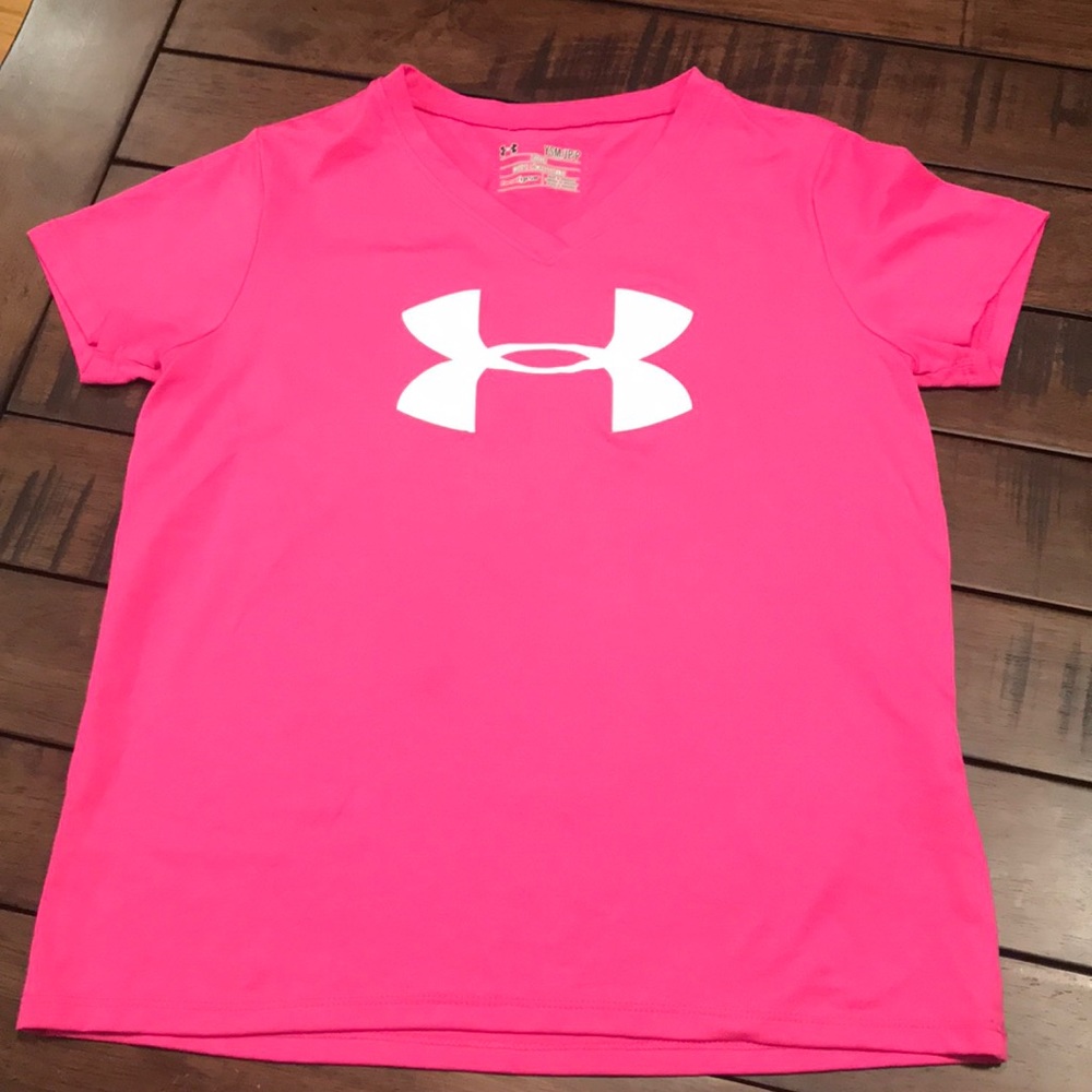 Girls Under Armour Tshirt Youth Small